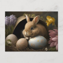Vœux de Pâques Carte Postale