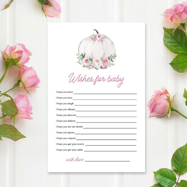 Vœux de petite citrouille blanche pour jeu de bébé (Créateur téléchargé)