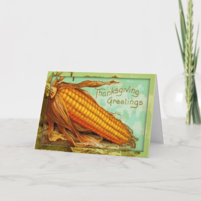 Vœux de Thanksgiving - Carte (Devant)