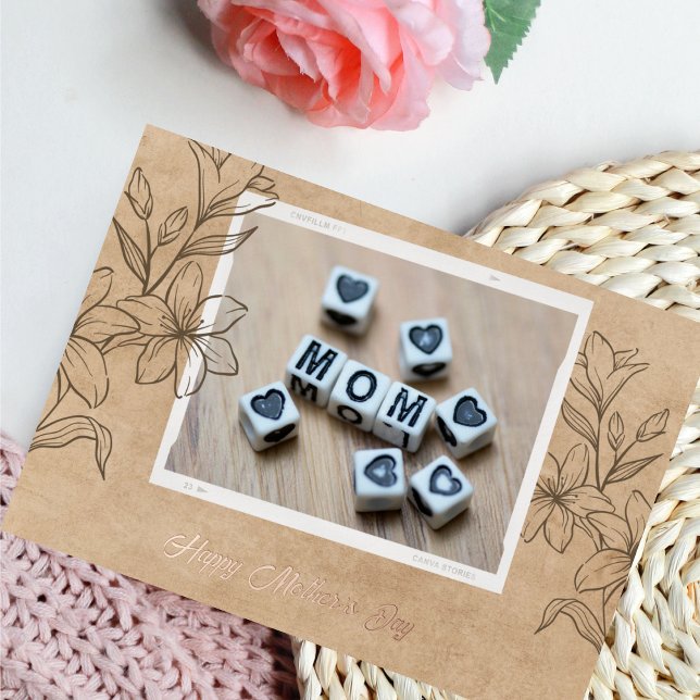 Vœux En Aluminium Golden Foil Bonne carte de voeux pour la fête des  (Créateur téléchargé)