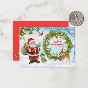 "Voeux les plus chauds : une carte de Noël déborda