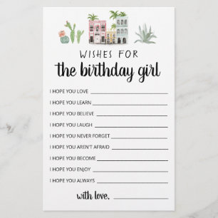 Voeux Pour La Fille D'Anniversaire