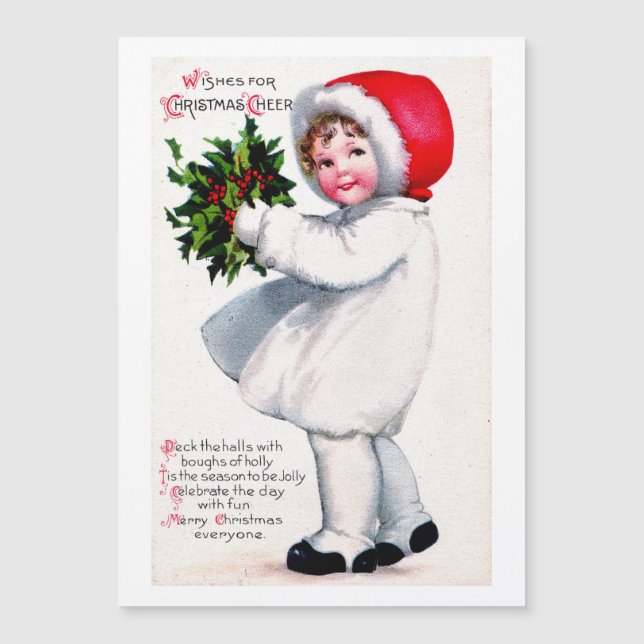 voeux pour Noël Cheer Holiday Card (Devant)