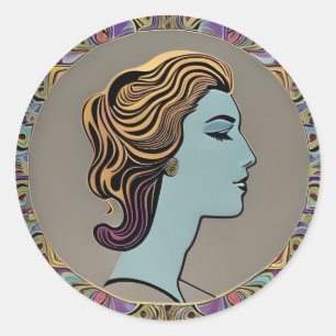 Vogue Lady Sticker v2