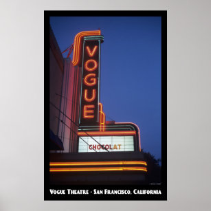 Vogue Theatre Poster