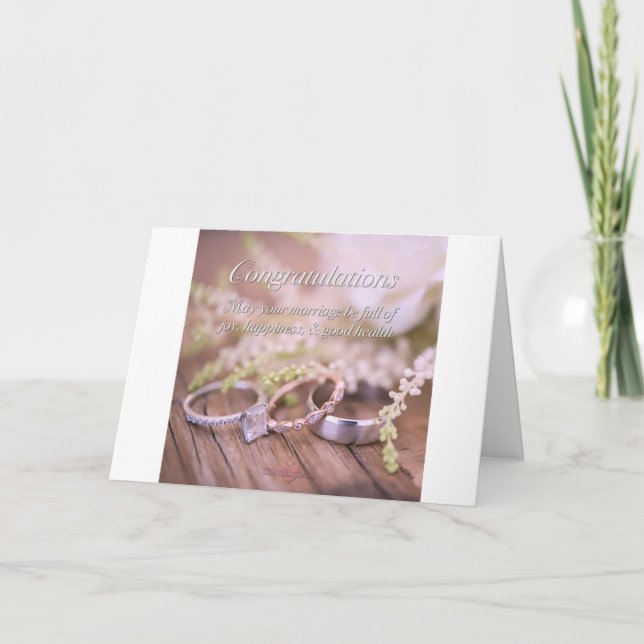 VOICI À **HEUREUSEMENT JAMAIS APRÈS** CARTE NEWLYW (Devant)