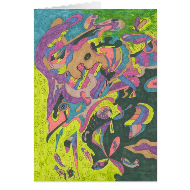 Voici, Abstrait original (Devant)