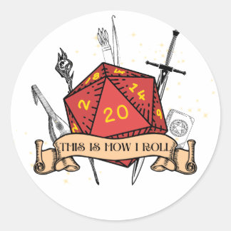 Voici Comment je roule Sticker