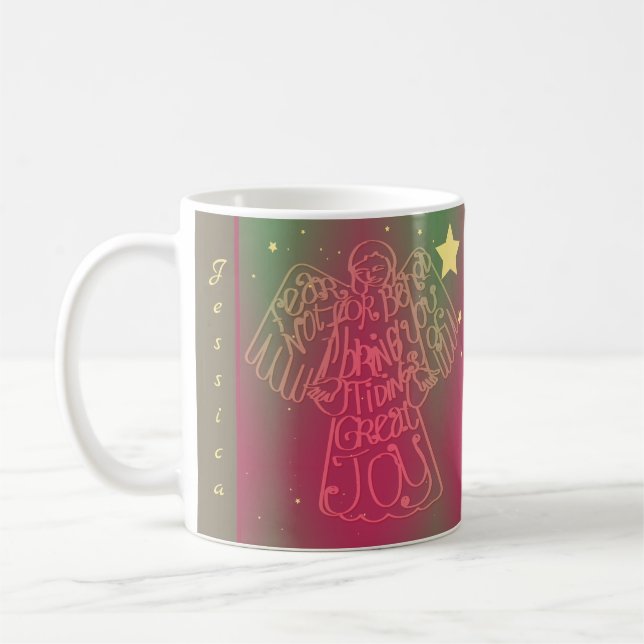 "...voici, je vous donne des nouvelles" Angel Mug (Gauche)