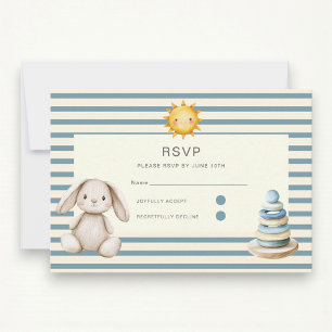 Voici la carte de réponse pour la baby shower du p