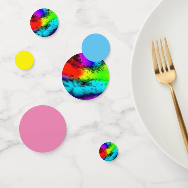 "Voici la couleur" Table Confetti (Groupe)