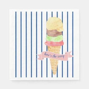 Voici la serviette en papier Scoop