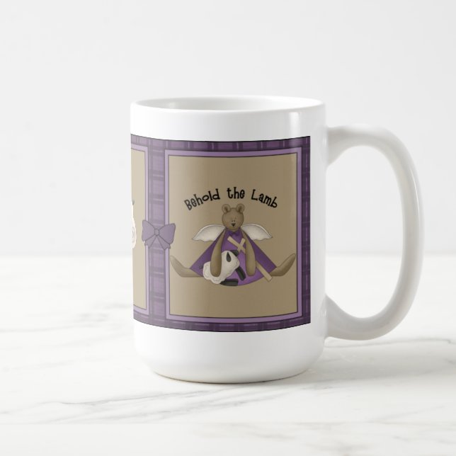 Voici l'agneau - Mug chrétien (Droite)