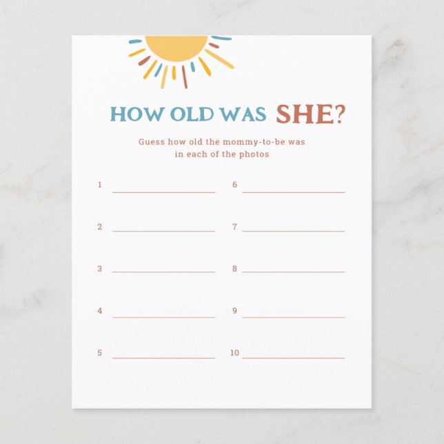 Voici Le Fils De L'Âge De Son Jeu (Devant)