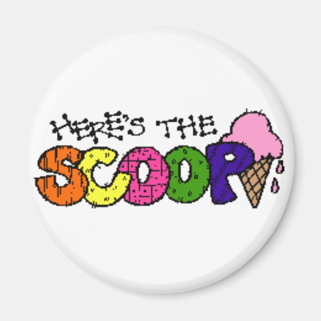Voici le Magnet Scoop (Devant)