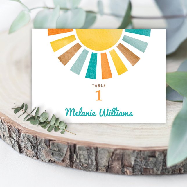 Voici le Son Retro Sun Baby Boy Numéro de table (Créateur téléchargé)