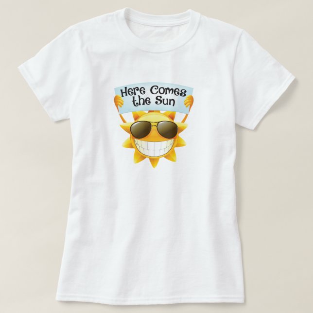 Voici le T-shirt Soleil (Design devant)