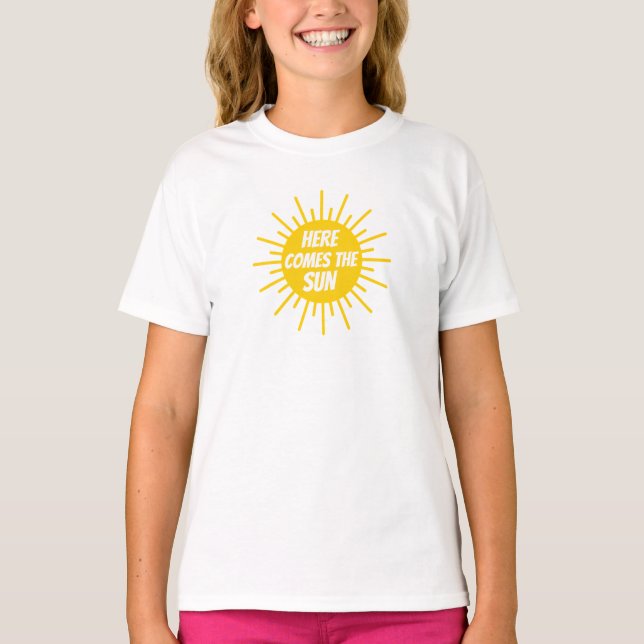Voici Le T-Shirt Soleil (Devant)