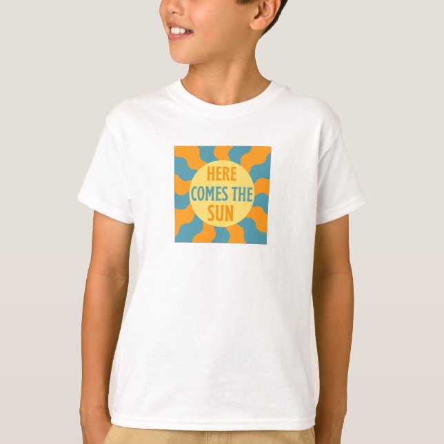 Voici Le T-Shirt Soleil (Devant)