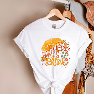 Voici le T-shirt Sun Cute Floral Inspirivity