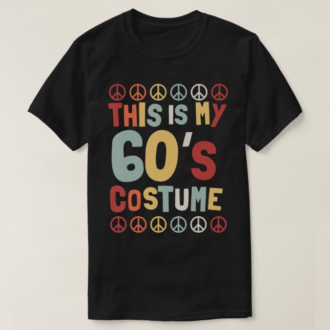 Voici ma chemise costumée des années 60, T-shirt c (Design devant)