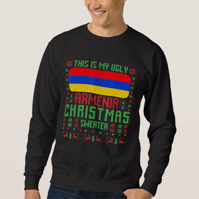 Voici Mon ignoble arménien Sweat de Noël Arménien (Devant)