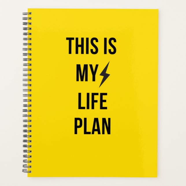 Voici Mon Plan De Vie™ (Devant)