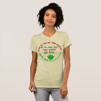 VOICI QU'OBTENEZ-VOUS VOTRE PROTÉINE ? T-shirt de