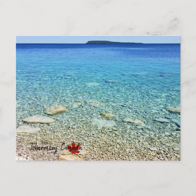 Voici Tobermory, Carte postale du Canada (Devant)