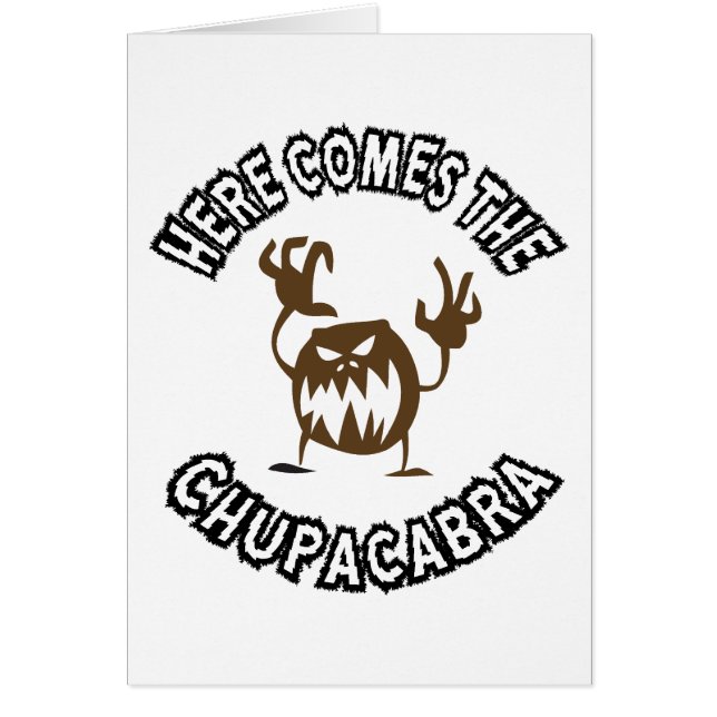 Voici venir le chupacabra (Devant)