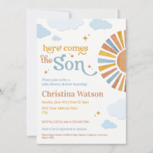 Voici venir le Fils - Invitation à la Baby Shower