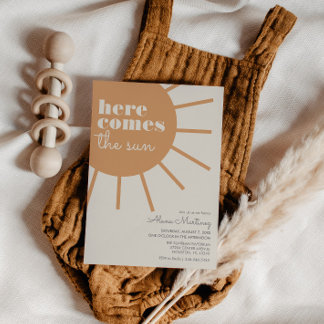 Voici venir le soleil | Invitation à une Baby Show