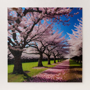 Voie Cherry Blossom, Puzzle Jigsaw