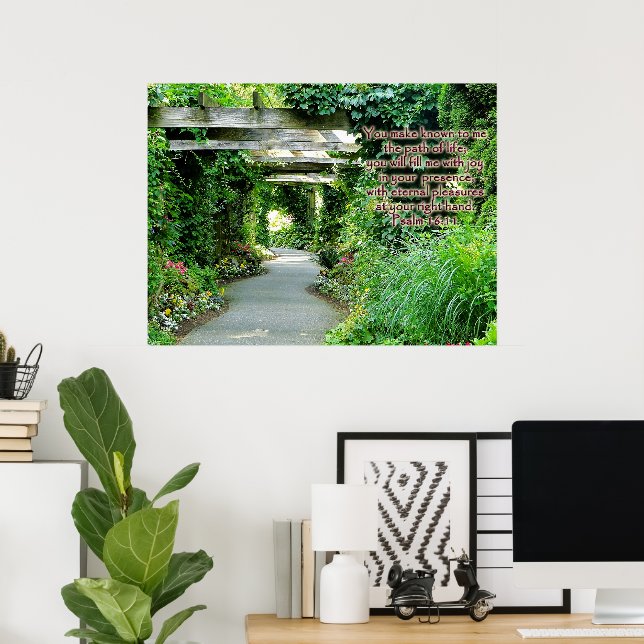 Voie Spirituelle Affiche Inspirationnelle (Bureau à domicile)