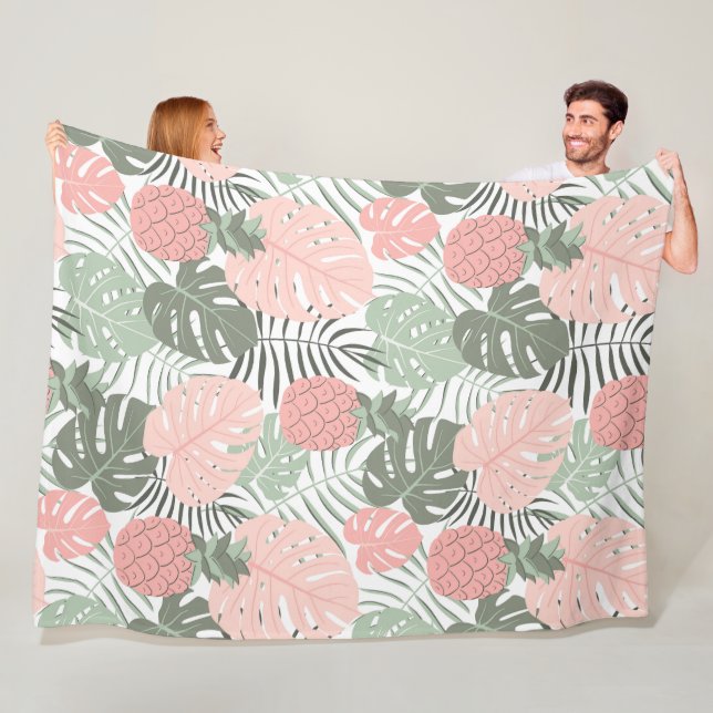 Voie Tropicale 60x80 Couverture polaire (En situation)