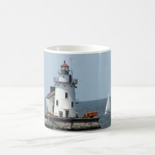 Voile en compagnie de Lighthouse Coffee Mug