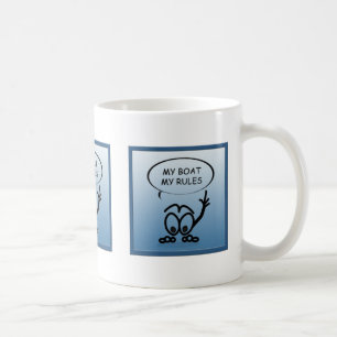 Voile Mon Bateau Mes Règles Drôle Voile Mug