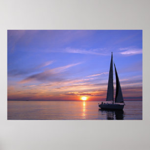 Voile Nord-Est 36 x 24 Poster