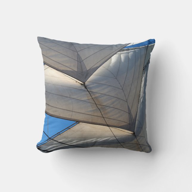 Voiles d'expédition réversible sur un Coussin (Recto)