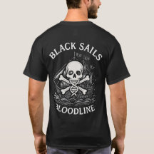 Voiles noires - T-Shirt pirate