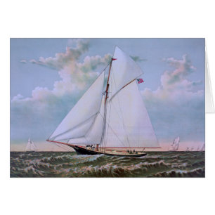 Voilier antique de plaisance Yacht Bateau à voile