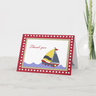Voilier Bateau Merci Cartes de notes
