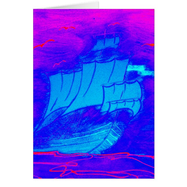 voilier fluorescent 1 (Devant)