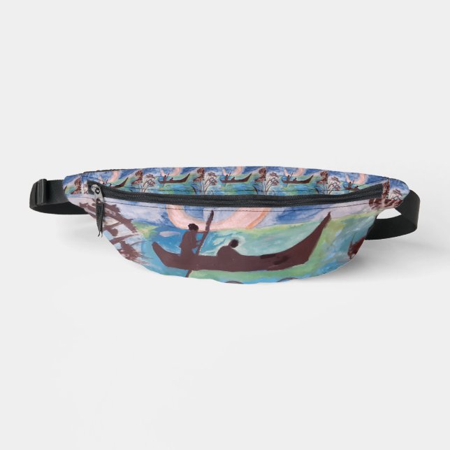 Voilier - Sac à dos clair de lune (Recto)
