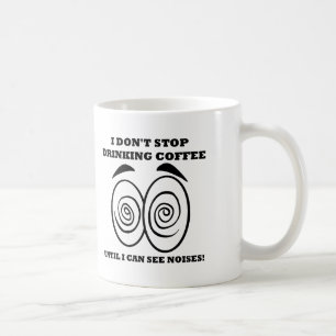 Voir Bruits Drôle Mug de café ou Mug de voyage