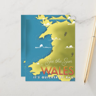 Voir le poster de voyage au Pays de Galles See the