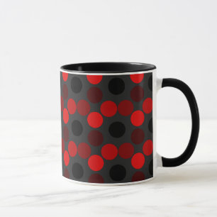 Voir les points rouge-noir Ringer Mug