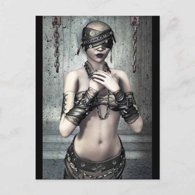 Voir Pas De Carte Postale D'Art Gothique Malin (Devant)