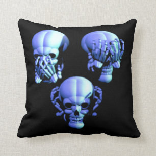 Voir Pas D'Entendre Pas De Parler Pas De Coussin D
