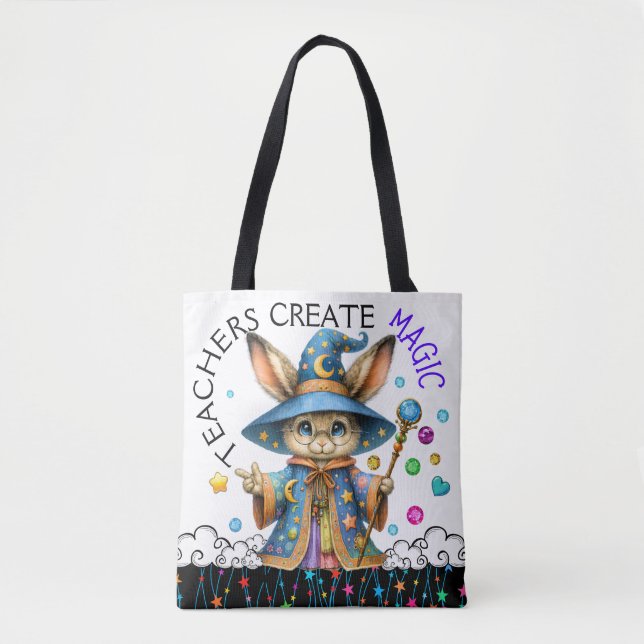 Voir retour - Version 2 - Sac fourre-tout d'enseig (Devant)